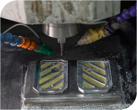 Precision CNC machining process
