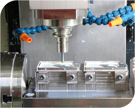 Precision CNC machining process